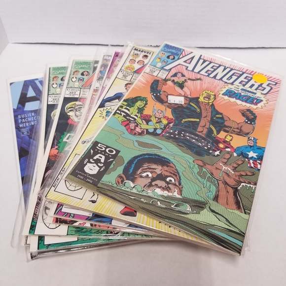 Huge lot 37 Marvel Copper Age Avengers Comic Books - Picture 1 of 16